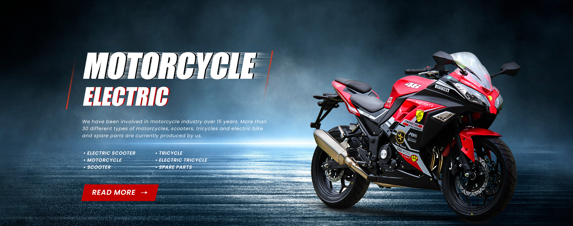 Racing motorcycle by HOFAN